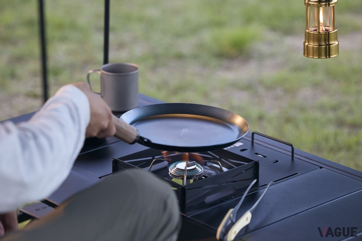 焚き火以外にもガス火やIHで使用可能