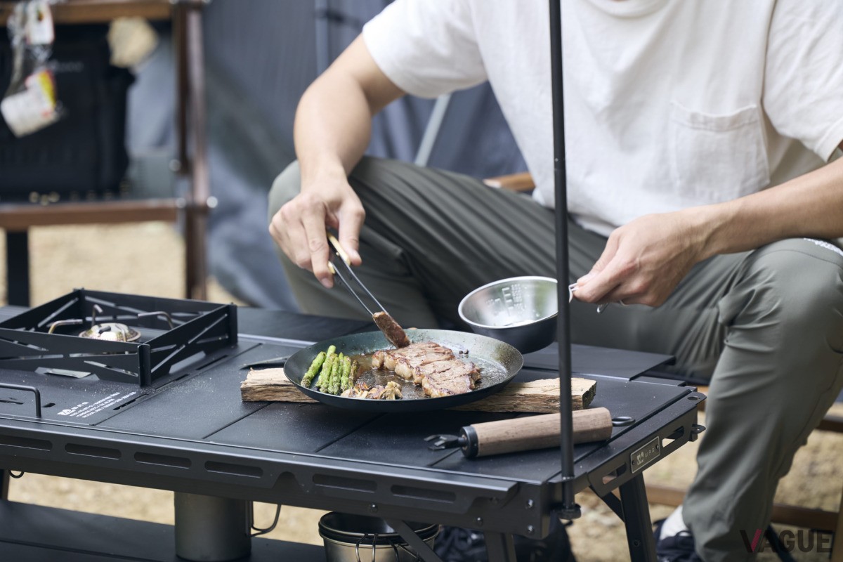 フライパンとしてだけでなく大皿としても使用可能