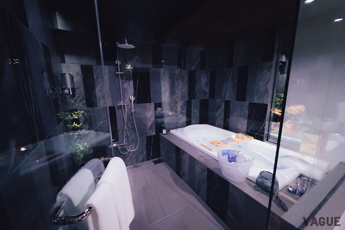 バイブラを完備した水風呂