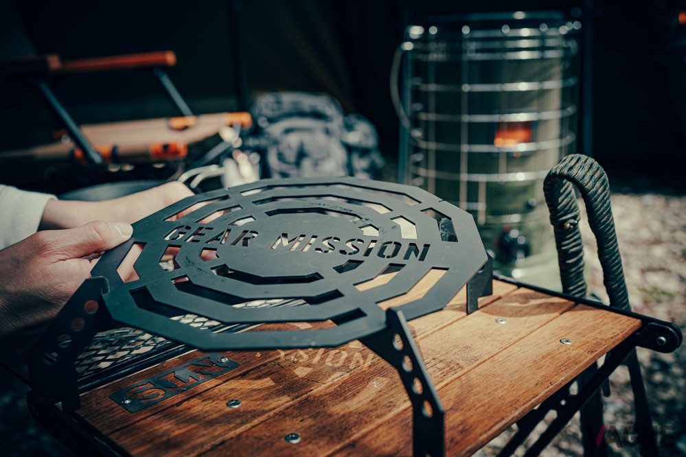 GEAR MISSIONシリーズに待望のストーブ用ゴトクが登場
