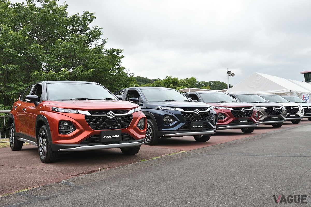 2024年秋に日本市場で発売されるスズキの新コンパクトSUV「フロンクス」