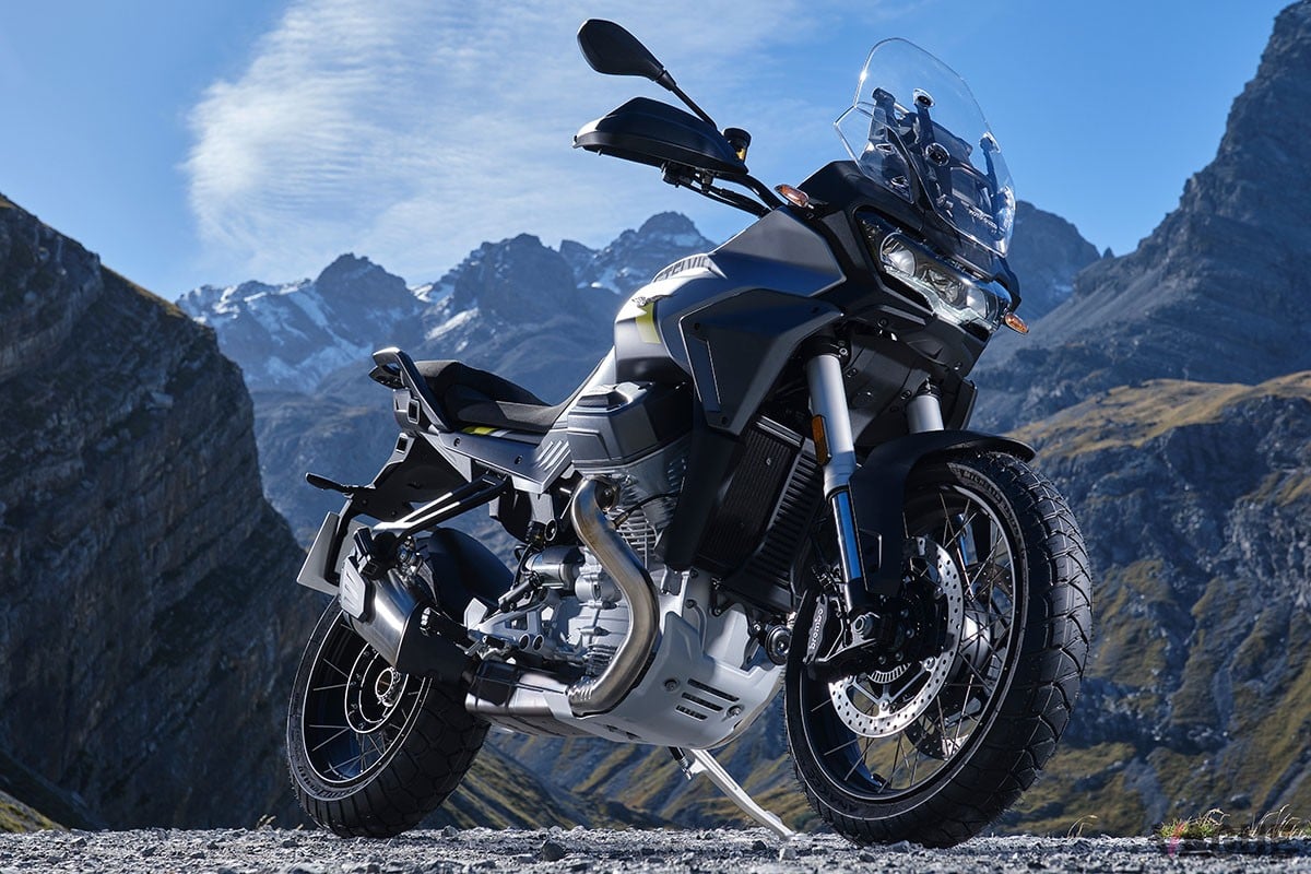 最先端テクノロジーを満載したモト・グッツィのアドベンチャーバイク新型「ステルビオ」