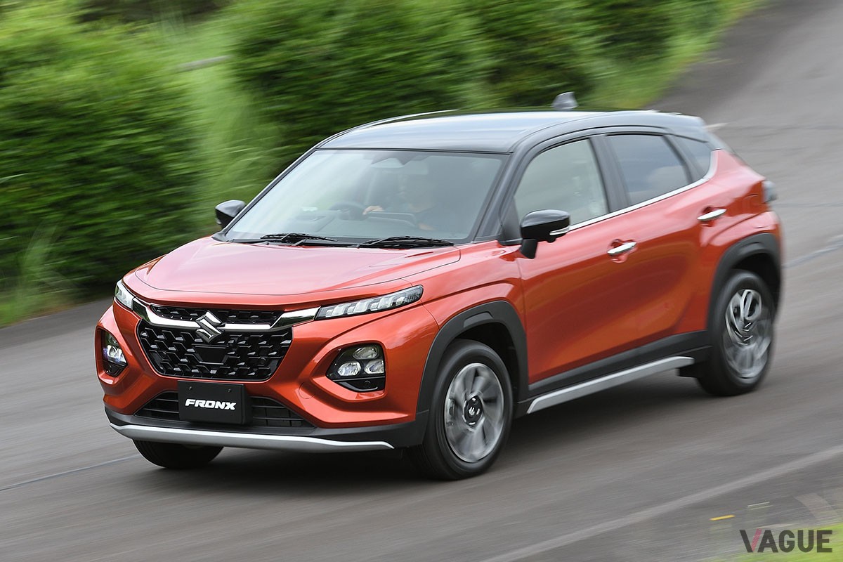 スズキの新コンパクトSUV「フロンクス」のプロトタイプ