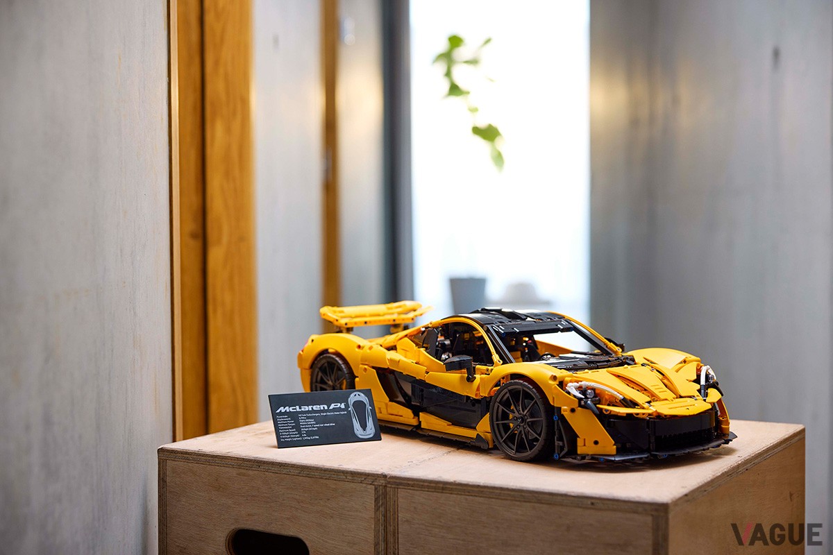 マクラーレン「P1」を3893ピースのレゴブロックで再現した「大人レゴ」の新作「レゴ テクニック マクラーレン P1」