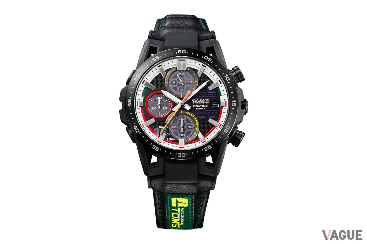 「EFS-S641TMS」のフロントビュー。ケースの造形はフォーミュラーカーのサスペンションをイメージしたもの