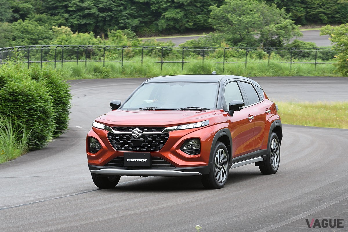 スズキの新コンパクトSUV「フロンクス」のプロトタイプ