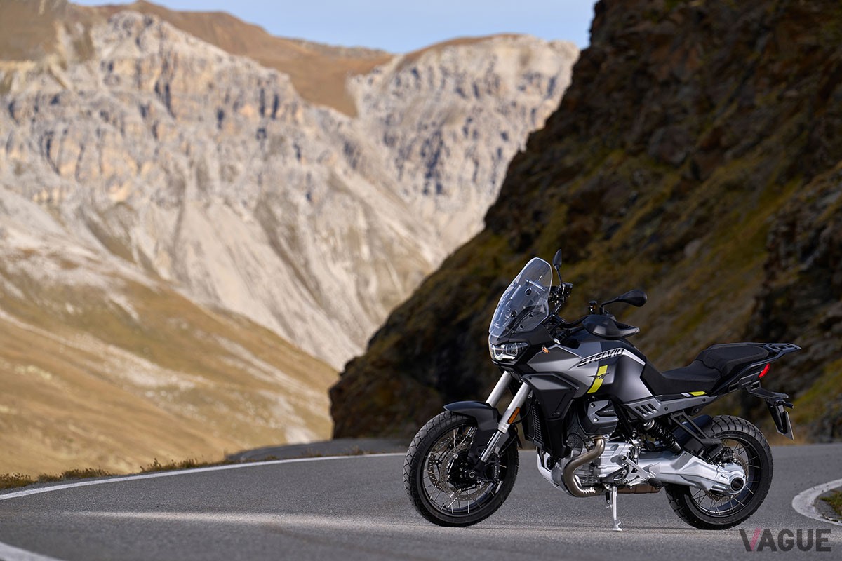 最先端テクノロジーを満載したモト・グッツィのアドベンチャーバイク新型「ステルビオ」