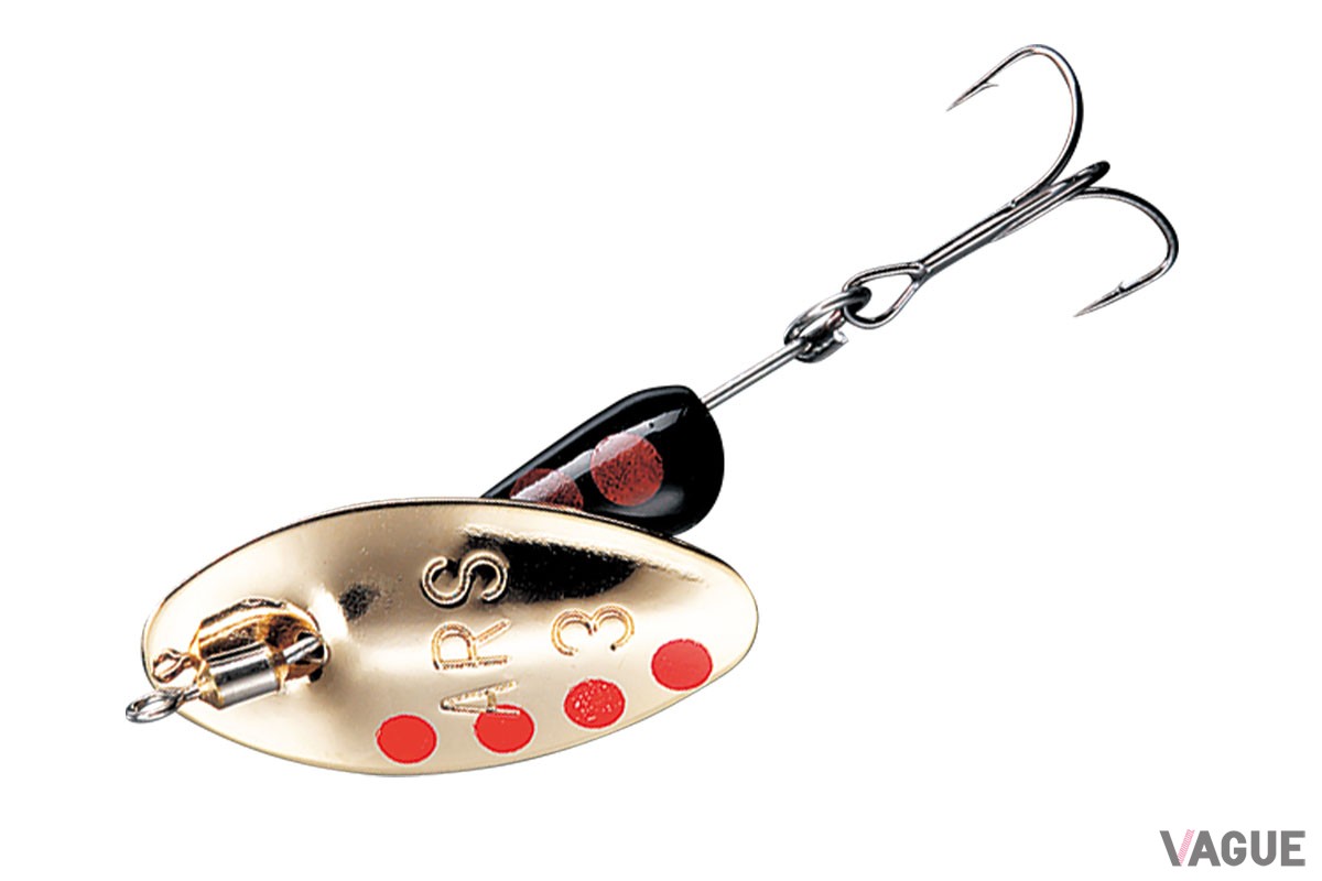 No.04RSBKはゴールドブレード+ブラックボディのNo.02に、赤いドットを加えアピール力を上げたバージョン