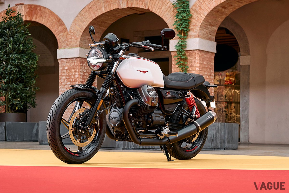 イタリア最古のモーターサイクルブランドであるモト・グッツィ発、ベストセラー「V7 ストーン」ベースの特別仕様車「V7 ストーン テン」