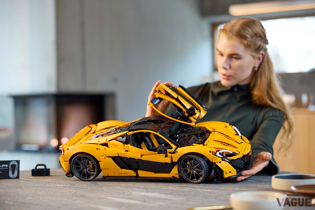マクラーレン「P1」を3893ピースのレゴブロックで再現した「大人レゴ」の新作「レゴ テクニック マクラーレン P1」