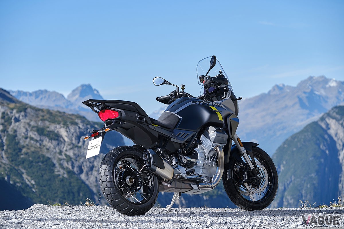 最先端テクノロジーを満載したモト・グッツィのアドベンチャーバイク新型「ステルビオ」