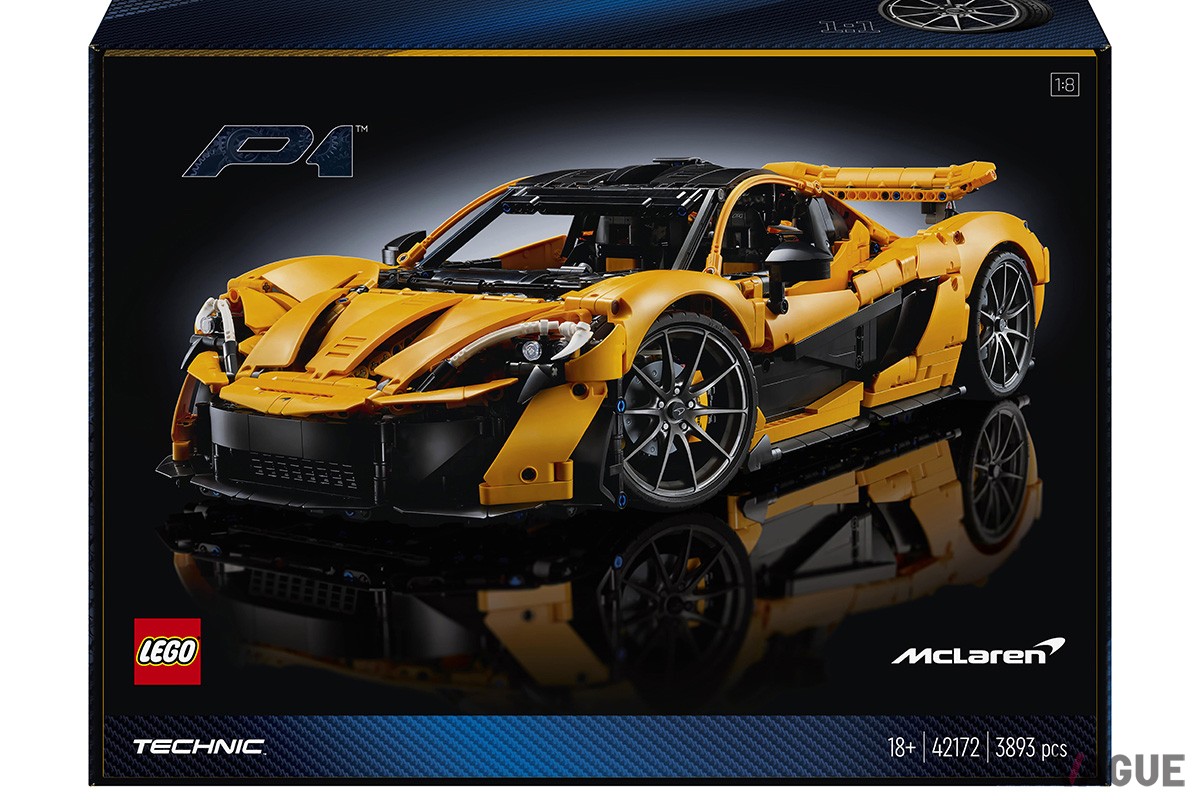 マクラーレン「P1」を3893ピースのレゴブロックで再現した「大人レゴ」の新作「レゴ テクニック マクラーレン P1」