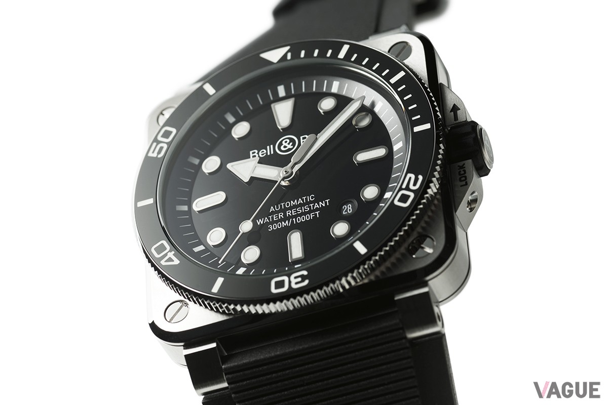 「ベル＆ロス BR03 DIVER BLACK STEEL」(品番：BR03A-D-BL-ST/SRB　67万1000円、消費税込）