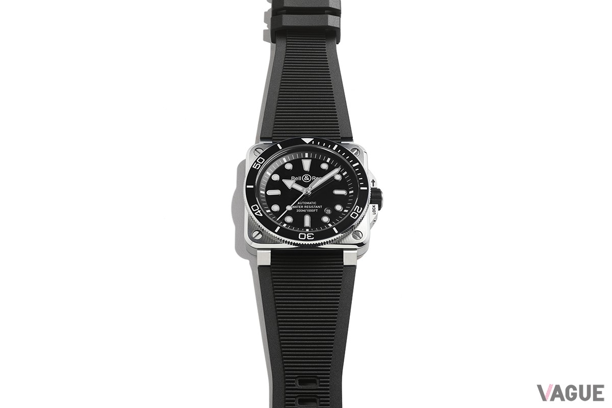 「ベル＆ロス BR03 DIVER BLACK STEEL」(品番：BR03A-D-BL-ST/SRB　67万1000円、消費税込）