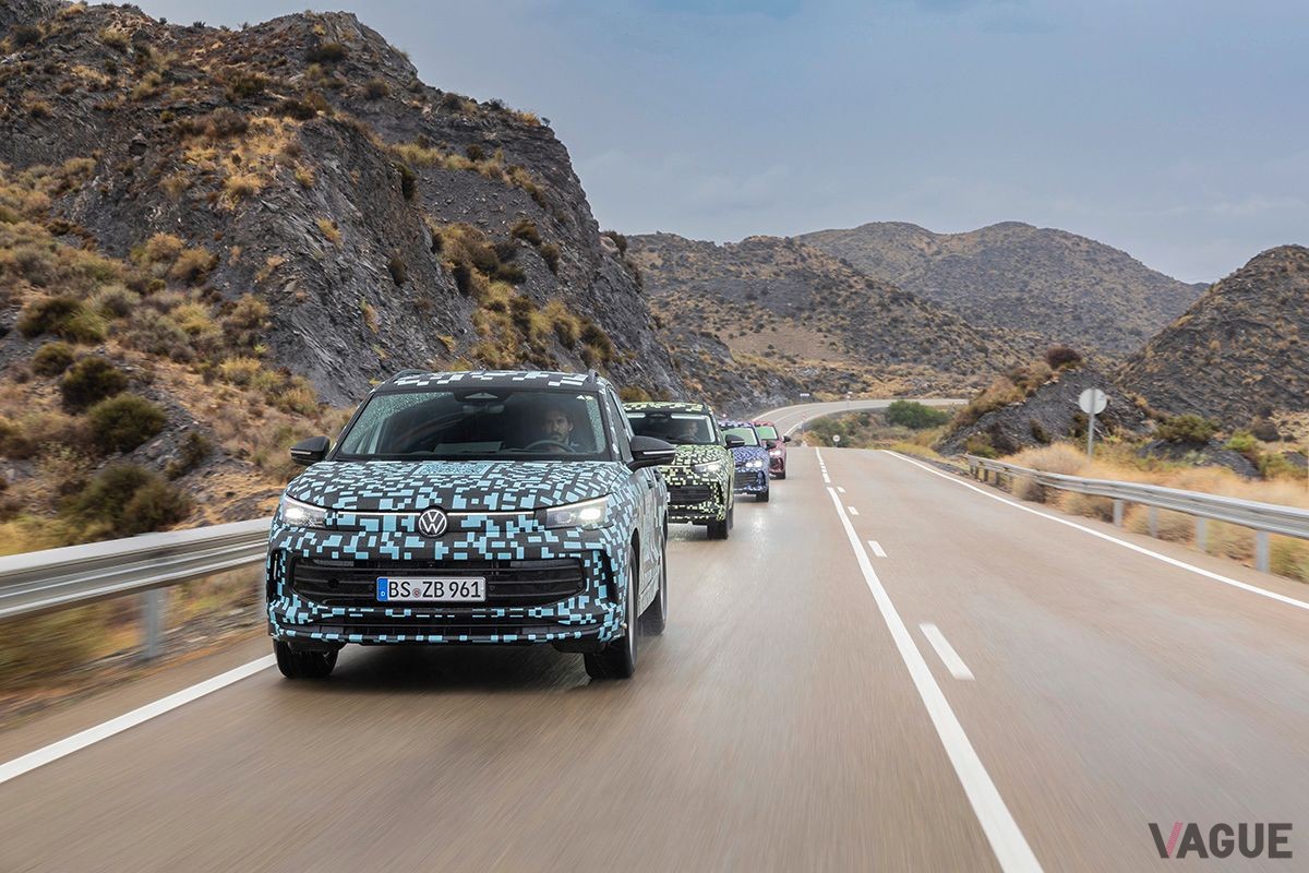 開発テスト中のVW新型「パサートヴァリアント」