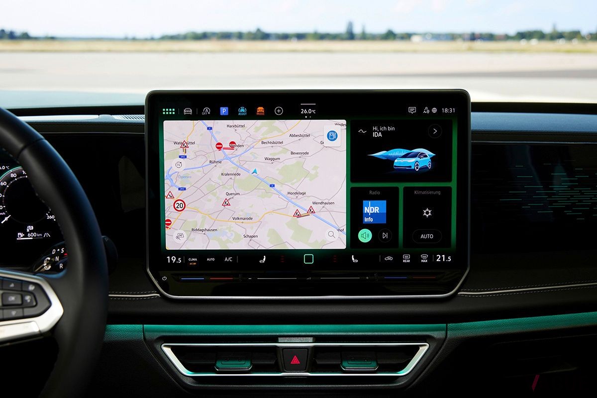 フルモデルチェンジして3代目に進化したVW新型「ティグアン」のインテリア