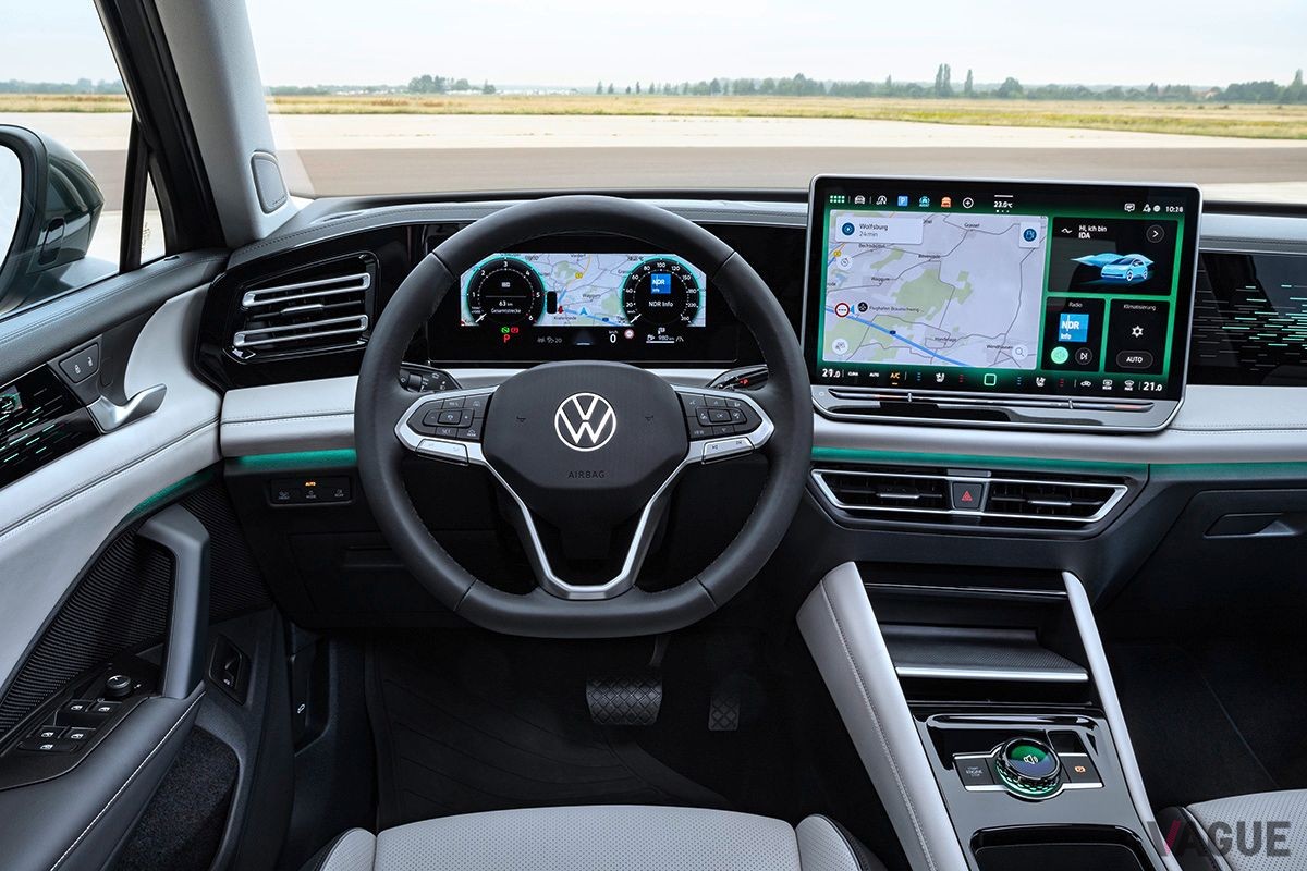 フルモデルチェンジして3代目に進化したVW新型「ティグアン」のインテリア