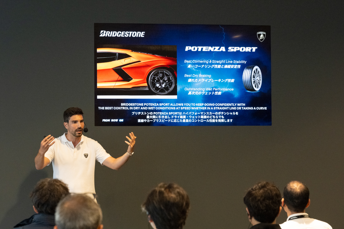 ランボルギーニのHead of JapanのDavide Sfrecola（ダビデ・スフレコラ）氏