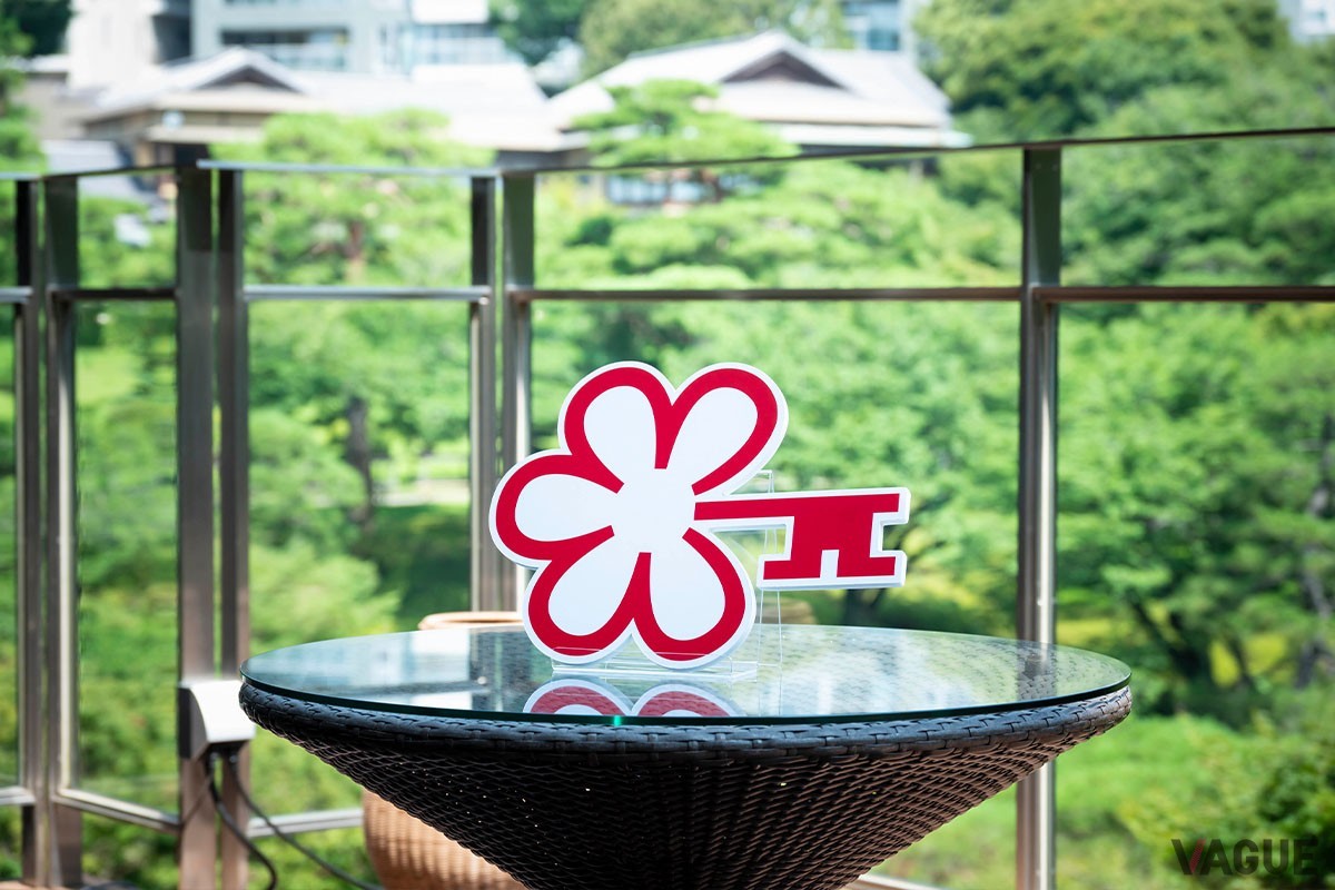 鍵の意匠をかたどったミシュランキーのシンボルマーク