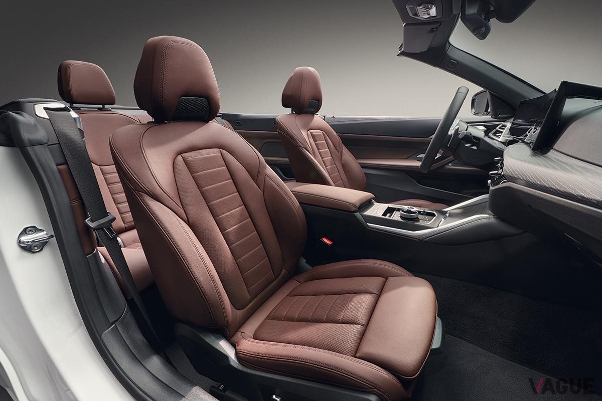 BMW改良新型「4シリーズカブリオレ」のインテリア
