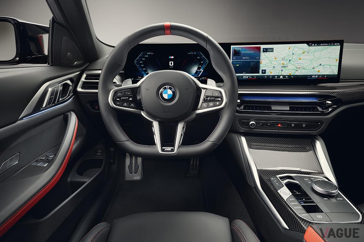 BMW改良新型「4シリーズクーペ」のインテリア