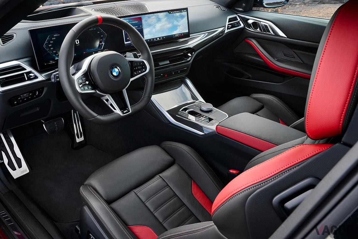 BMW改良新型「4シリーズクーペ」のインテリア