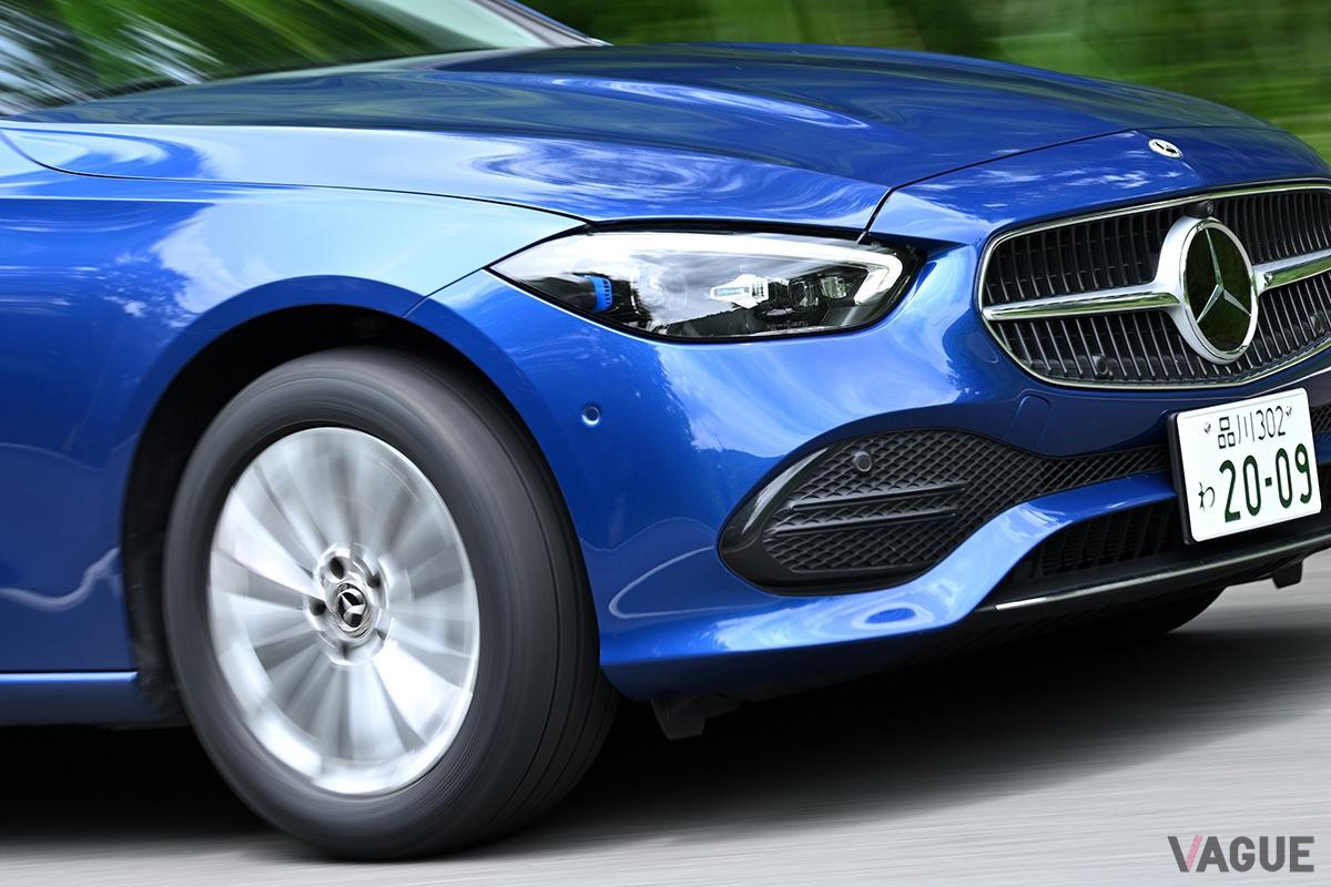 メルセデス・ベンツ「C200d」で一般道走行。イーグルF1アシメトリック6は快適性能も高い