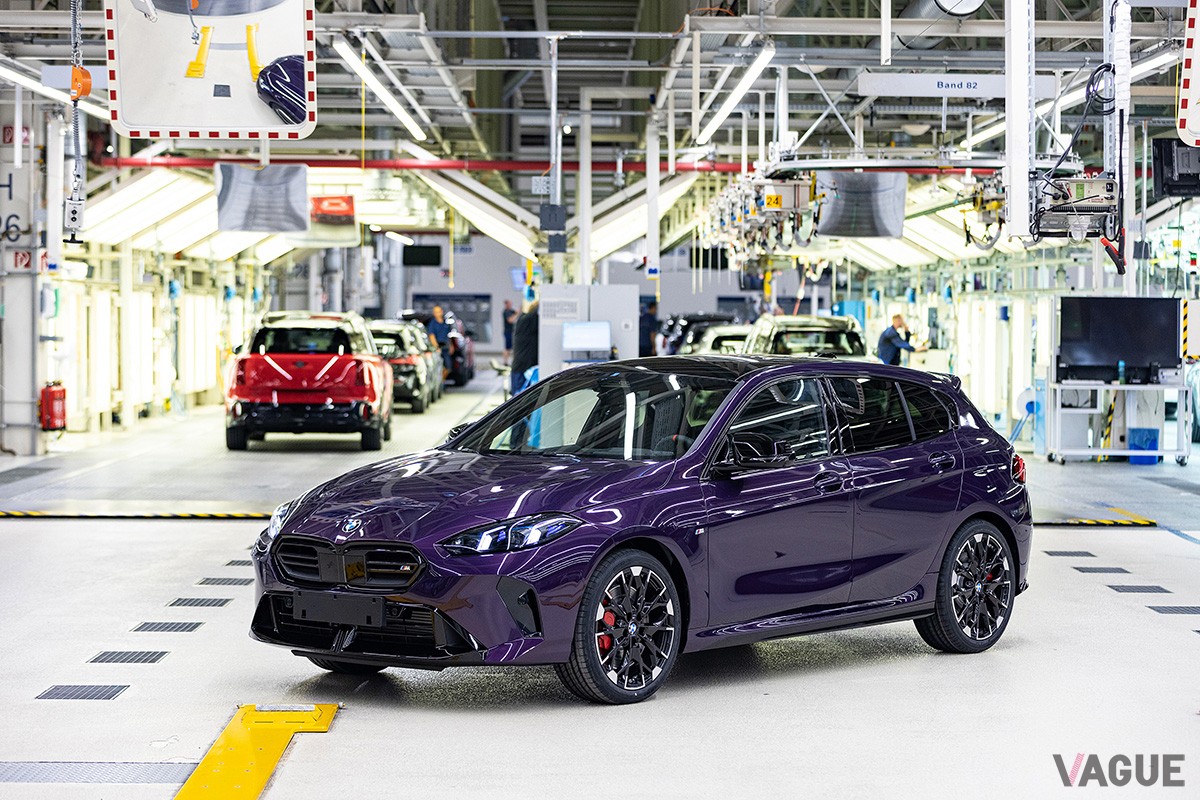 ドイツにあるBMWグループ・ライプツィヒ工場で生産が開始された新型「1シリーズ」