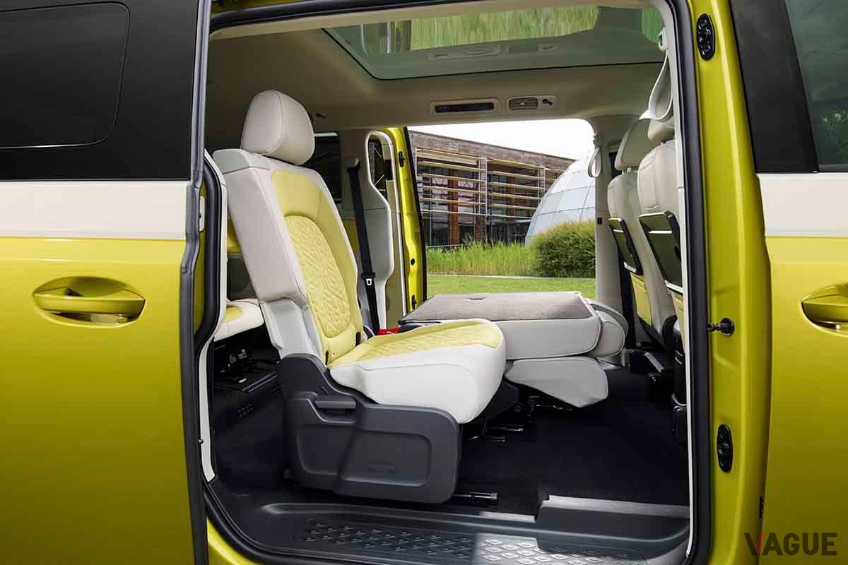 英国市場で登場したVW新型「ID.バズLWB」のインテリア