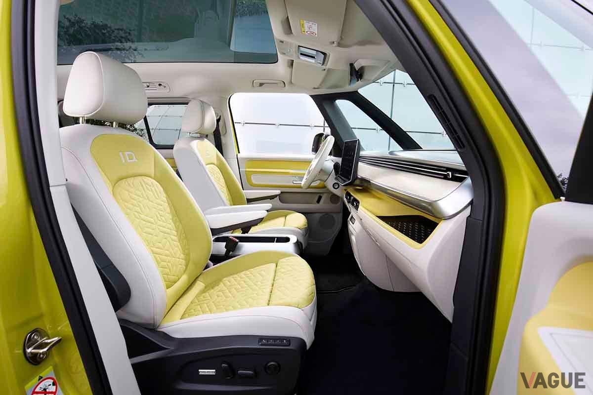 英国市場で登場したVW新型「ID.バズLWB」のインテリア