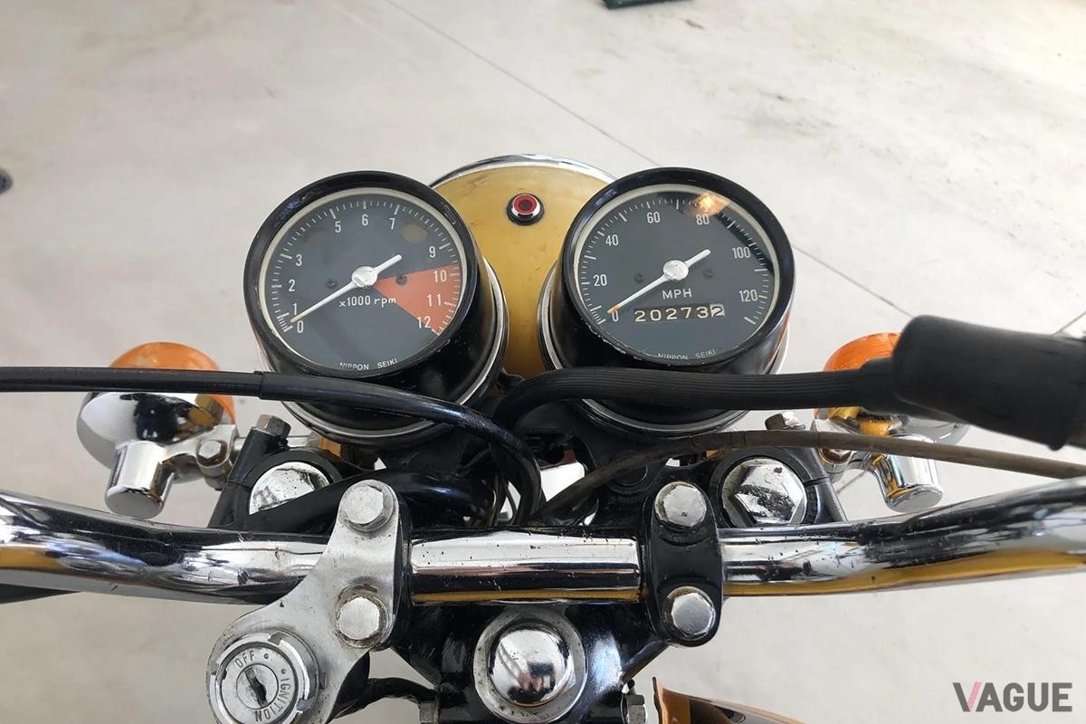 米国オークションに登場した1970年式ホンダ「ドリームCB450」