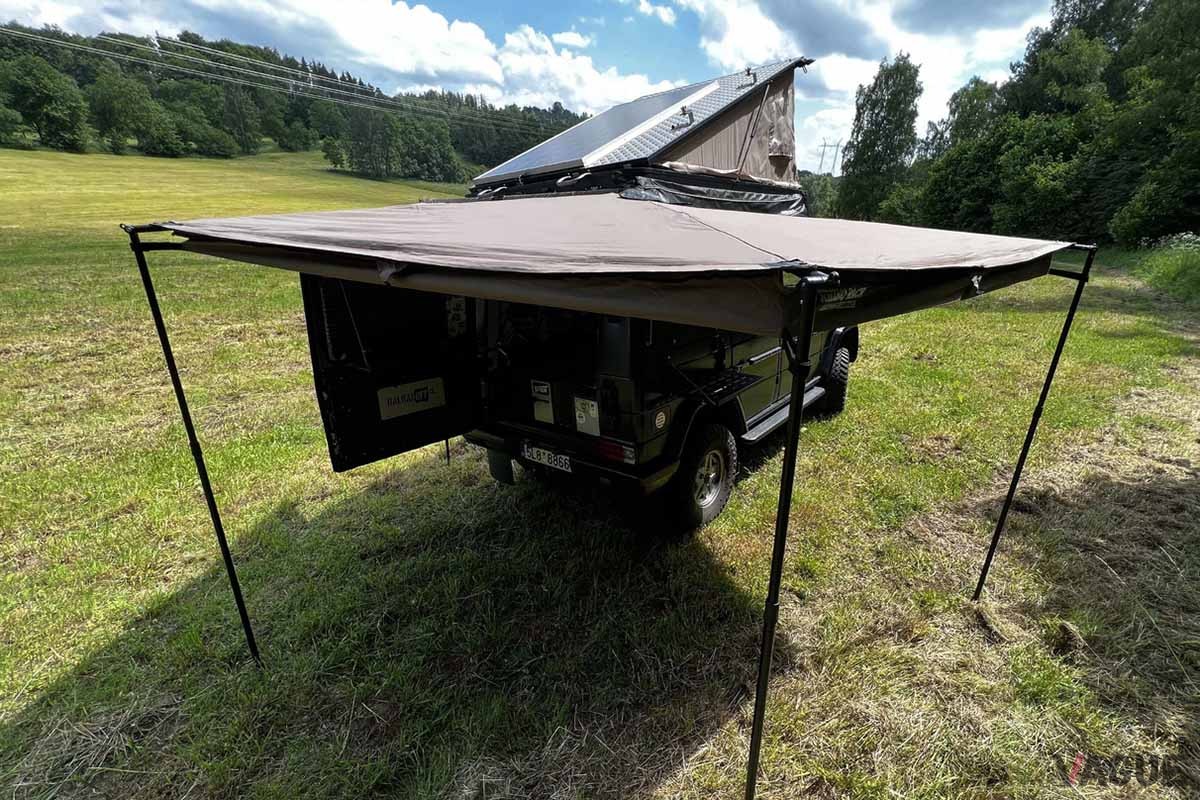 海外オークションに登場したメルセデス・ベンツ「Gクラス」ベースのキャンピングカー