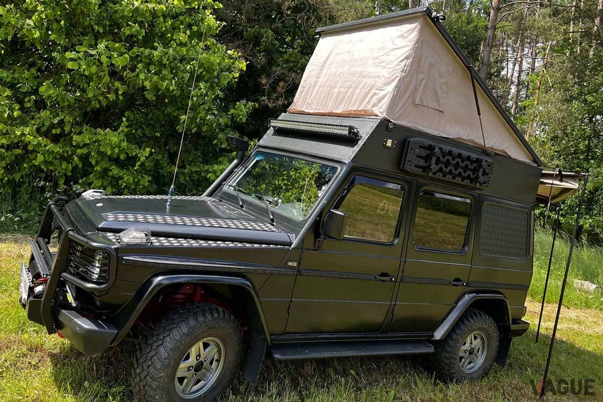 メルセデス・ベンツ「Gクラス」ベースのキャンピングカー!? 海外