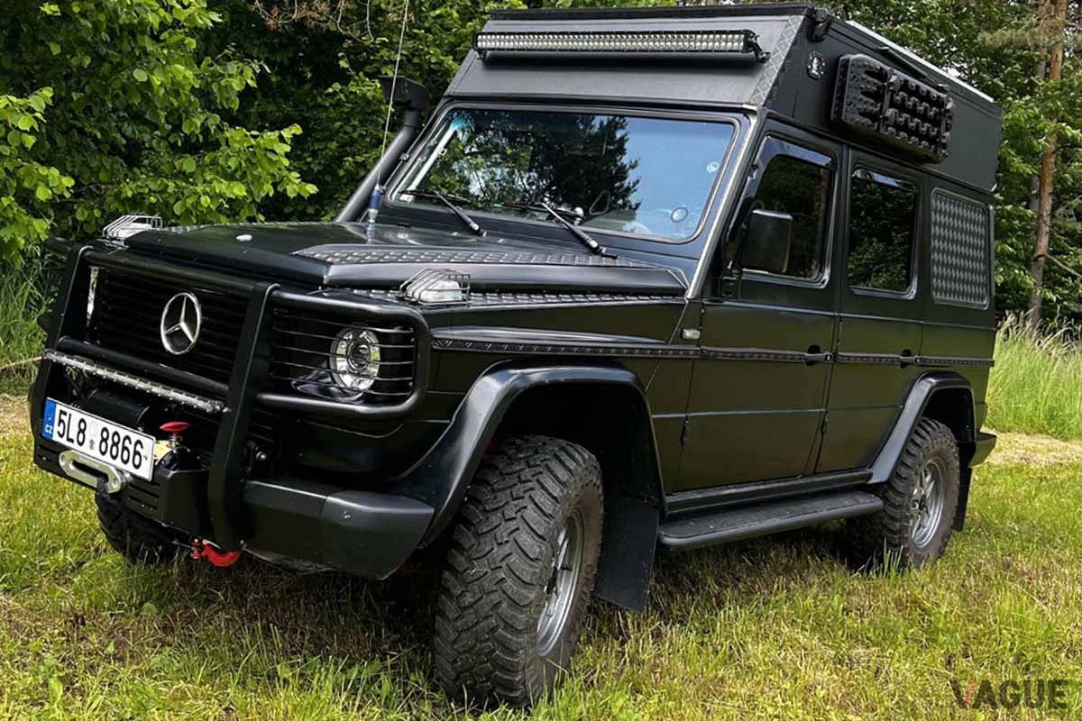 海外オークションに登場したメルセデス・ベンツ「Gクラス」ベースのキャンピングカー
