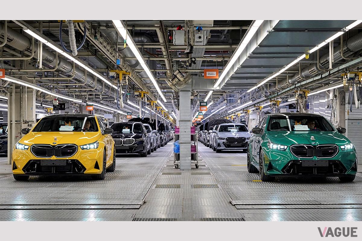 独ディンゴルフィング工場で生産が開始されたBMW新型「M5」