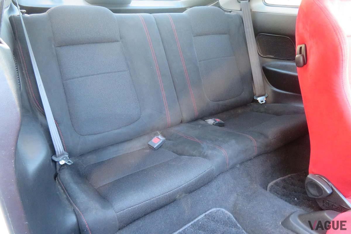 米国オークションに登場した1996年式ホンダ「インテグラ・タイプR」のインテリア