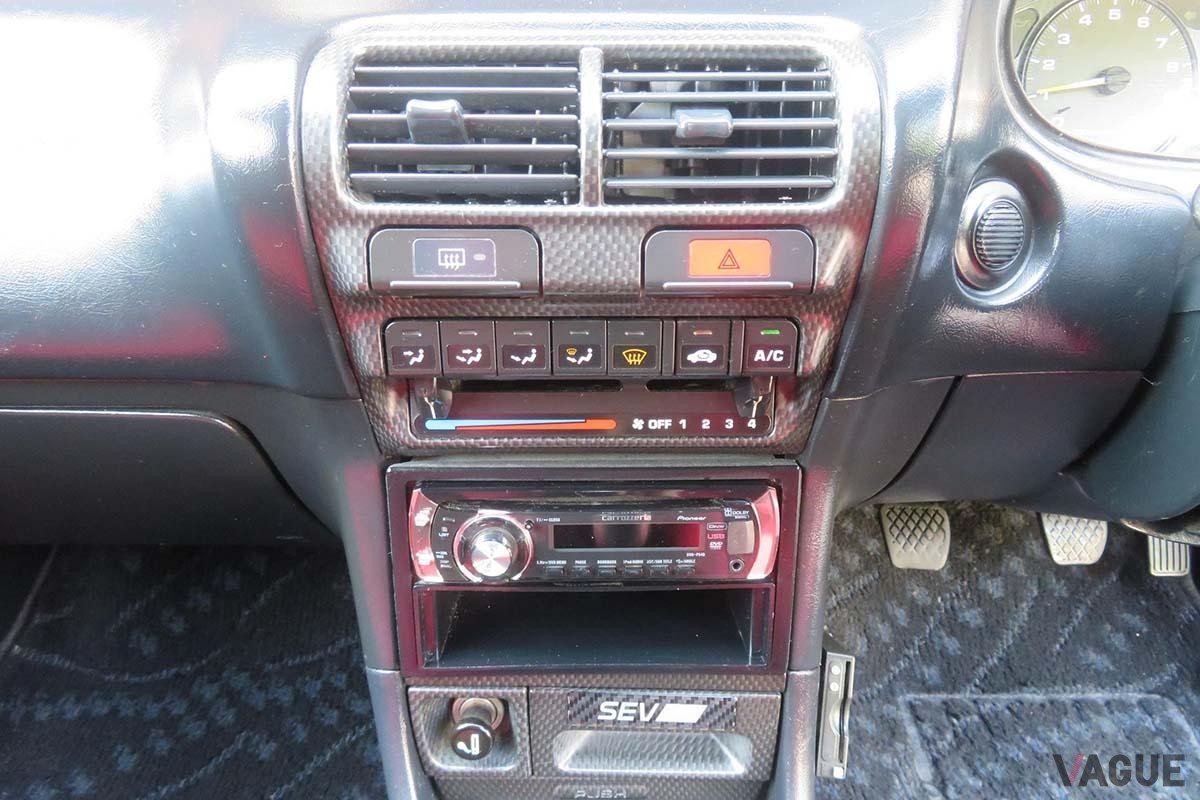 米国オークションに登場した1996年式ホンダ「インテグラ・タイプR」のインテリア