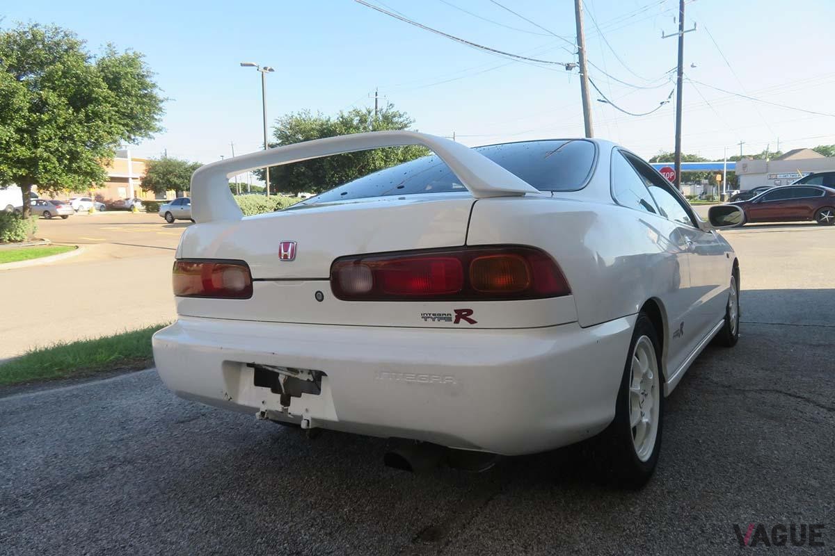 米国オークションに登場した1996年式ホンダ「インテグラ・タイプR」
