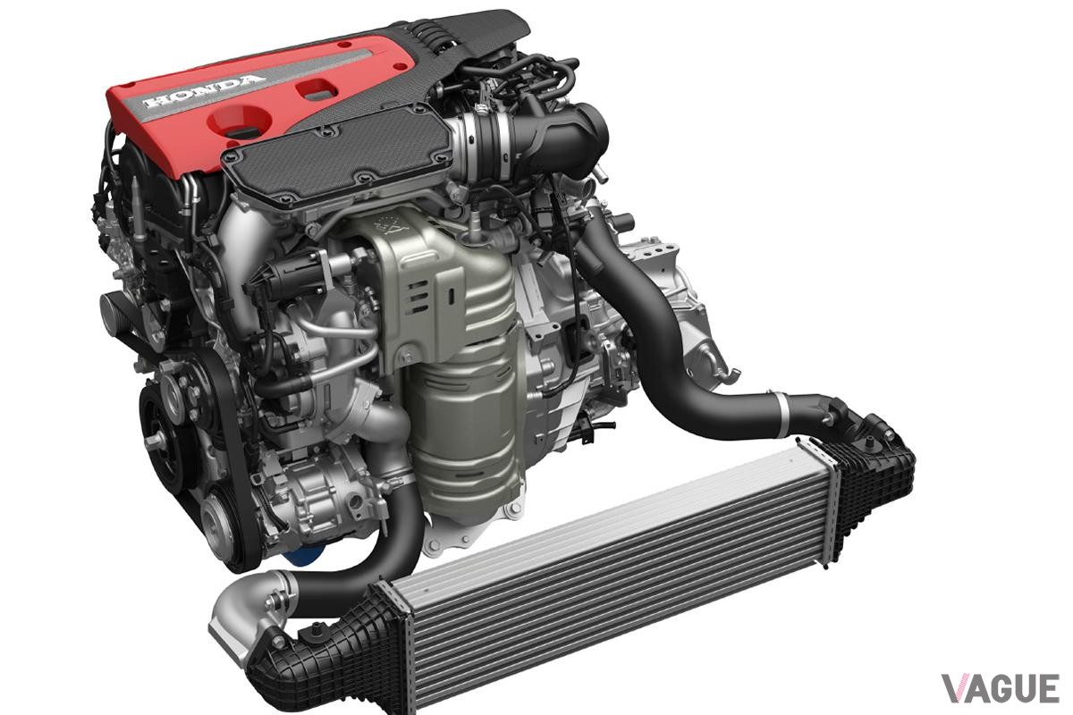 2022年9月に登場したホンダ新型「シビック タイプR」のエンジン
