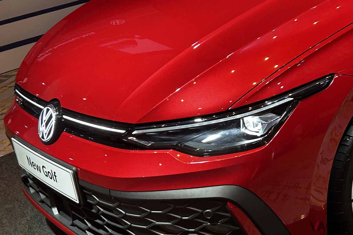 日本で発表されたVW改良新型「ゴルフ」（写真はゴルフGTI）