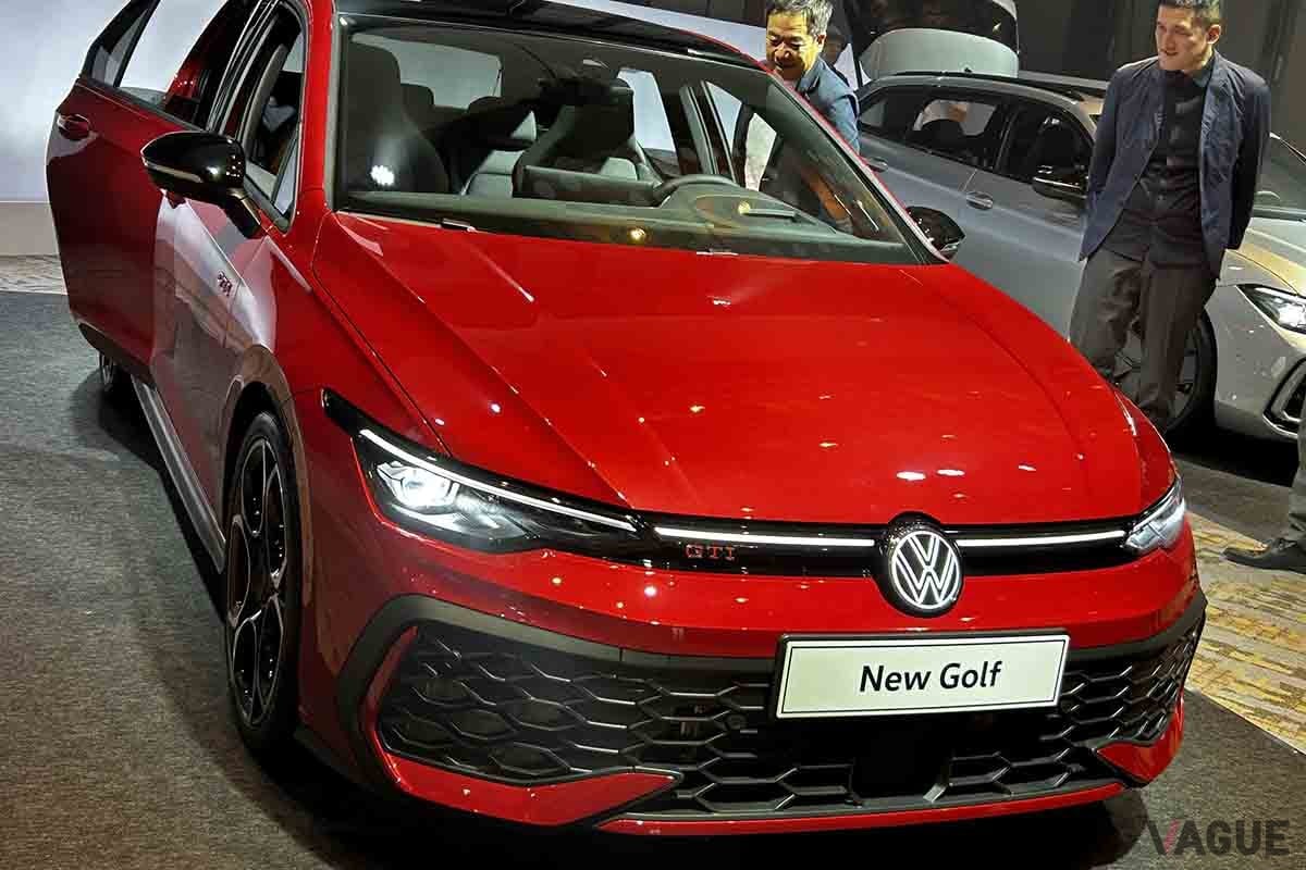 日本で発表されたVW改良新型「ゴルフ」（写真はゴルフGTI）