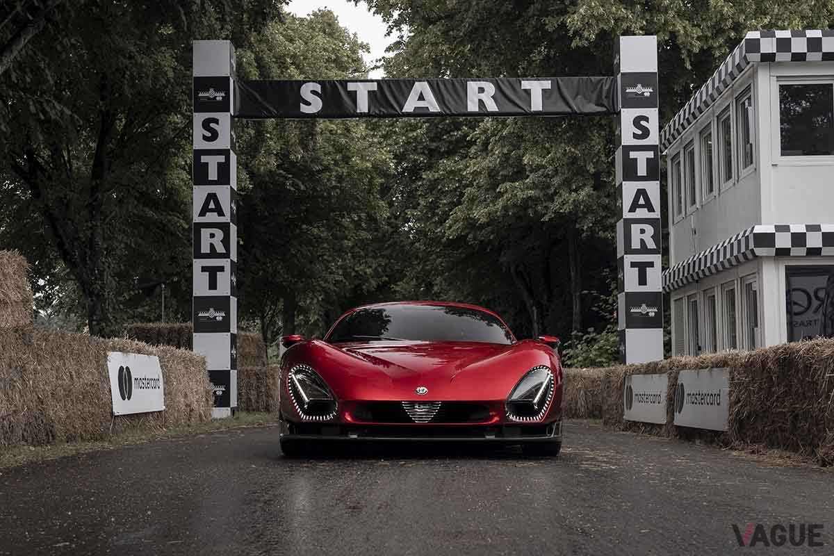 グッドウッド・フェスティバル・オブ・スピードで英国初公開されたアルファ ロメオ新型「33ストラダーレ」