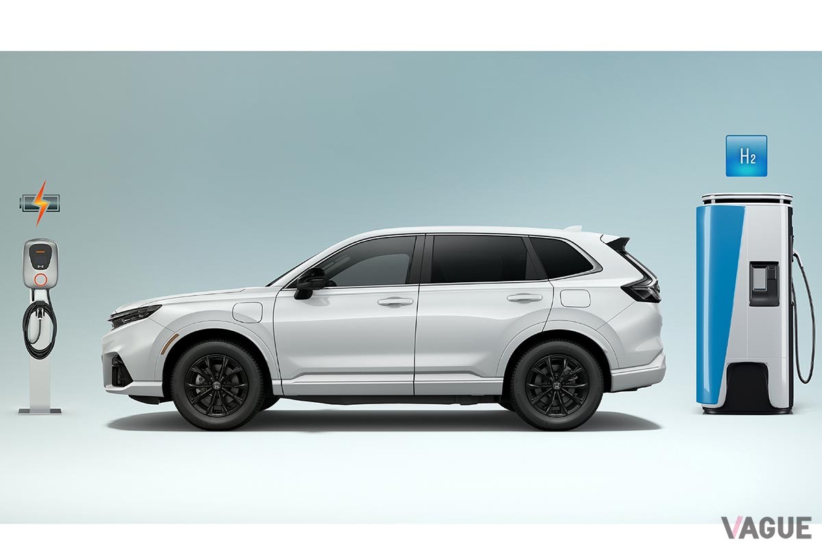 ホンダの新燃料電池自動車「CR-V e：FCEV（シーアールブイ・イーエフシーイーブイ）」