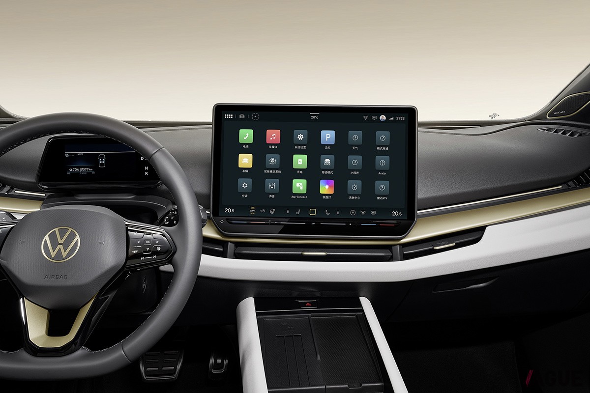 世界初公開されたVW新型「ID.ユニックス」のインテリア