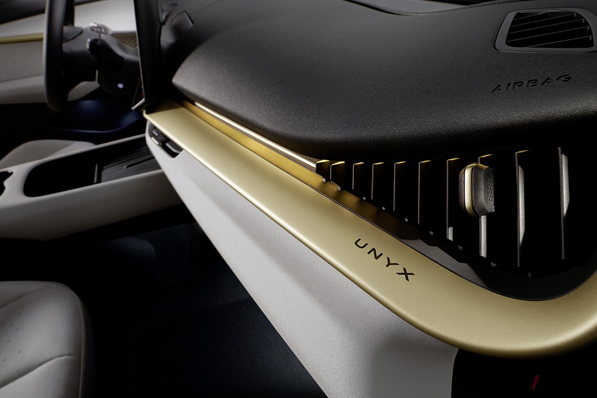 世界初公開されたVW新型「ID.ユニックス」のインテリア