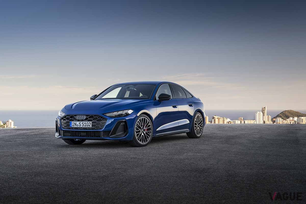 世界初公開されたアウディ新型「S5セダン」