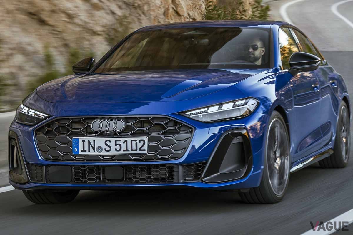 世界初公開されたアウディ新型「S5セダン」