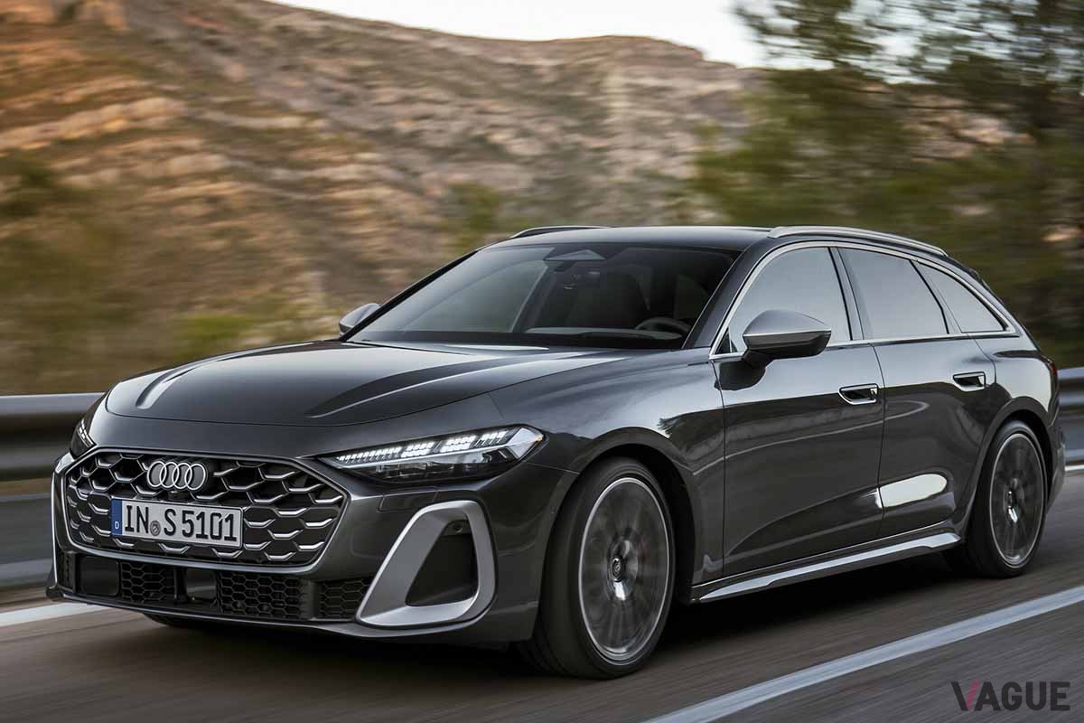 世界初公開されたアウディ新型「S5アバント」