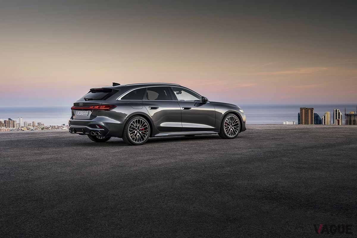 世界初公開されたアウディ新型「S5アバント」
