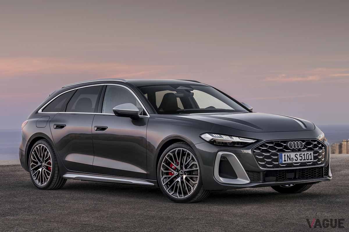 世界初公開されたアウディ新型「S5アバント」